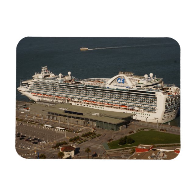Íman Ruby Princess Cruise, SF Magnet (Horizontal)