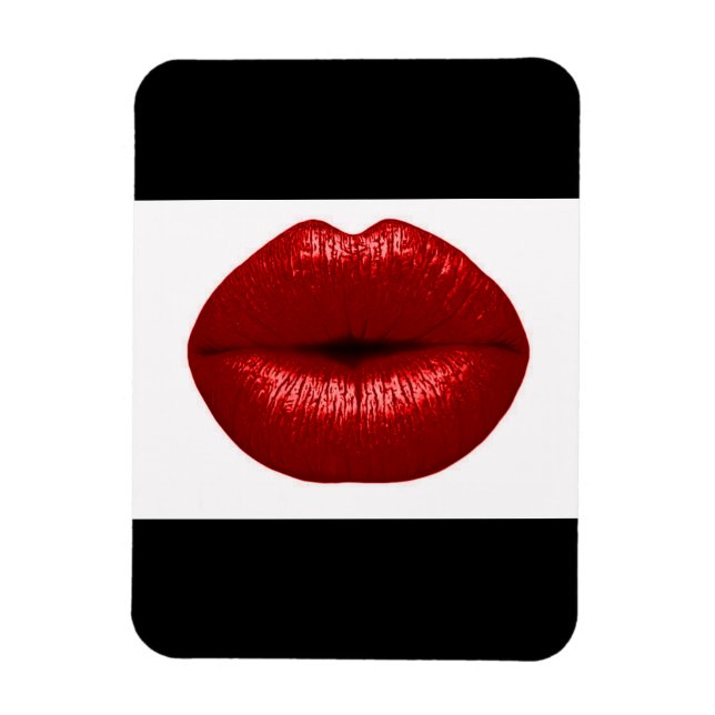 ÍMAN  RUBY RED LIPSTICK MAKEUP BEAUUON FASHION LÁBIOS (Vertical)
