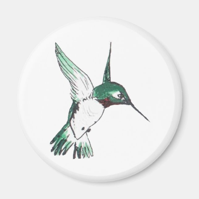Íman Ruby Throat Magnet (Frente)