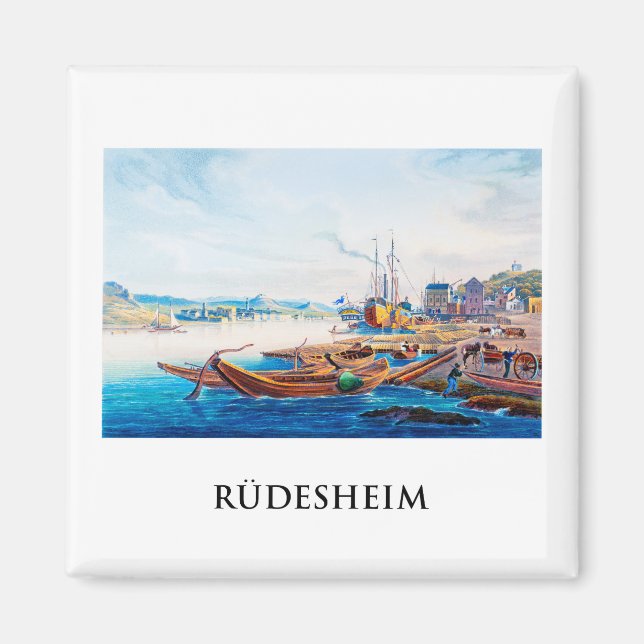 Íman Rüdesheim, Alemanha 01B (Frente)