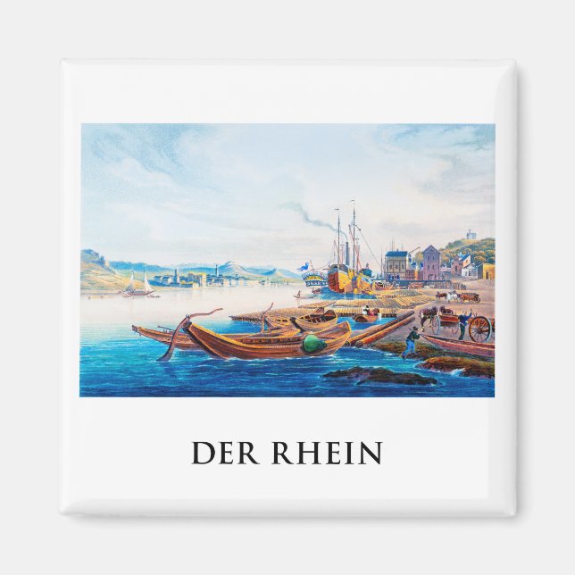 Íman Rüdesheim, Alemanha 01C (Frente)