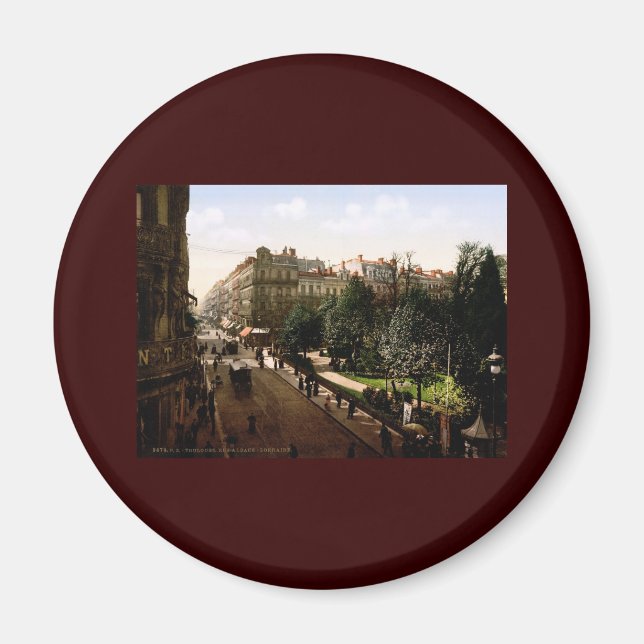 Íman Rue d'Alsace-Lorraine Toulouse França (Frente)