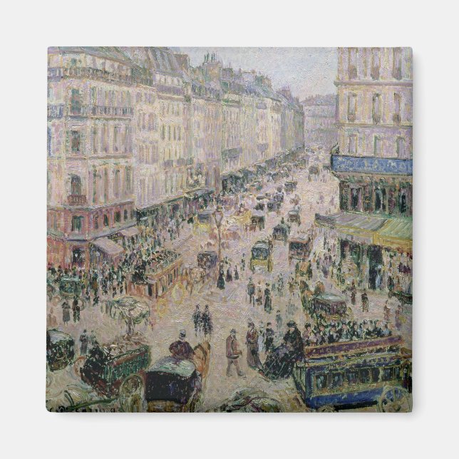 Íman Rue de l'Epicerie, Rouen, numa tarde ensolarada, 1 (Frente)