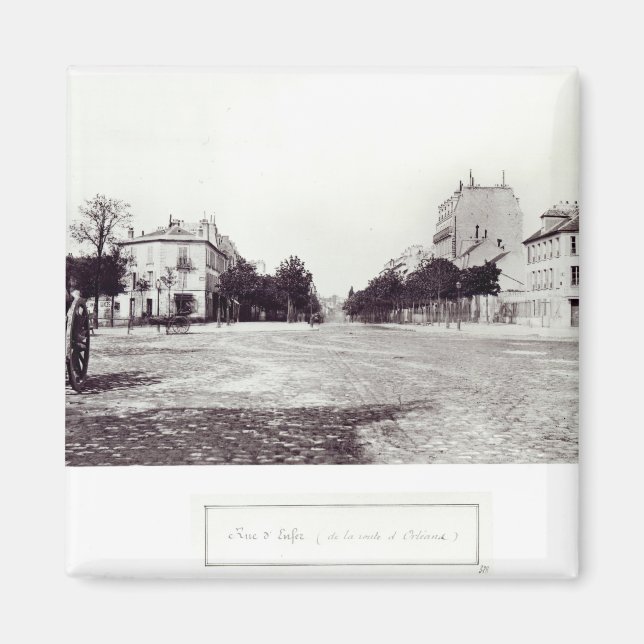 Íman Rue d'Enfer, da estrada para Orleans (Frente)