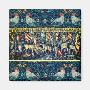 ÍMAN RUG MEDIEVAL OU TAPESTRA PARA DÓLARES METÁLICOS 2