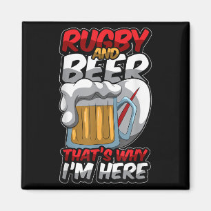 Íman Rugby E Cerveja É Por Isso Que Estou Aqui Engraçad
