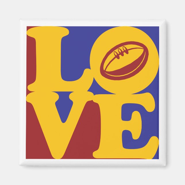Íman Rugby Love (Frente)