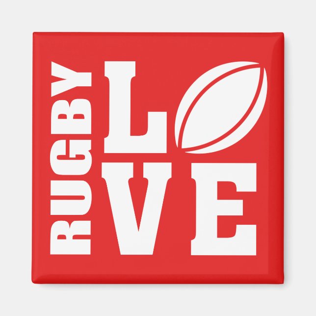 Íman Rugby Love (Frente)