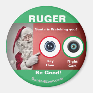 Íman RUGER Santa is Watching you! Day and Night