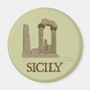 Íman Ruínas antigas de Sicília Agrigento
