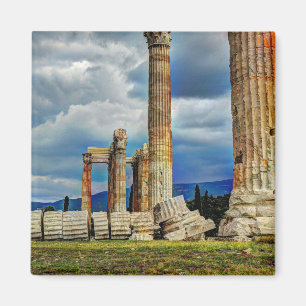 Íman Ruínas antigas na piscina de Atenas