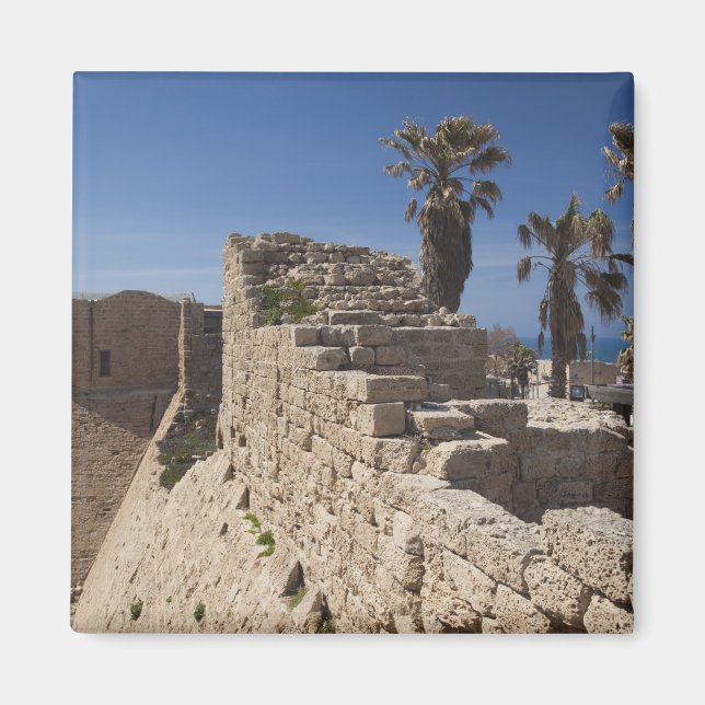 Íman Ruínas de Cesarea do porto construído por Herodes, (Frente)