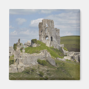 Íman Ruínas do Castelo Corfe, perto de Wareham, Dorset,
