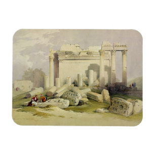 Íman Ruínas do Portico oriental do templo do Baal