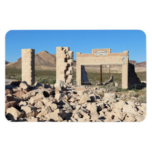 Íman Ruínas em Rhyolite Ghost Town, Nevada
