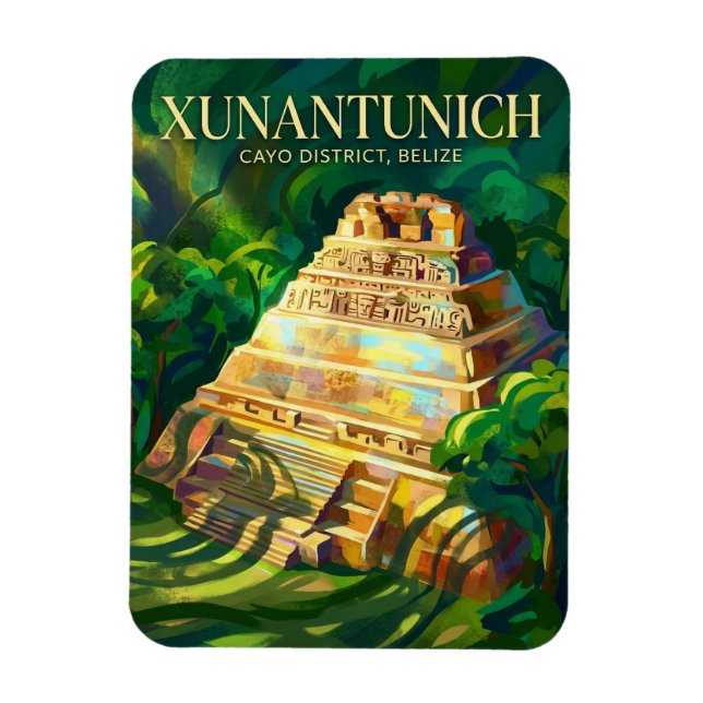 Íman Ruínas Maias de Xunantunich Belize (Vertical)
