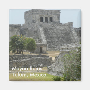 Íman Ruínas maias em Tulum, México