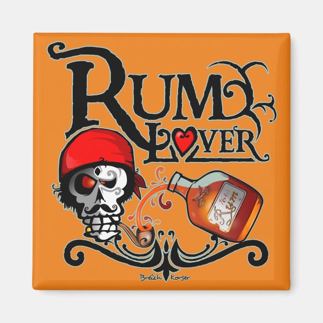 Íman Rum lover (Frente)