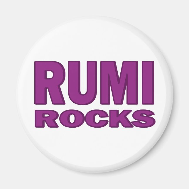 Íman Rumi Rocks (Frente)