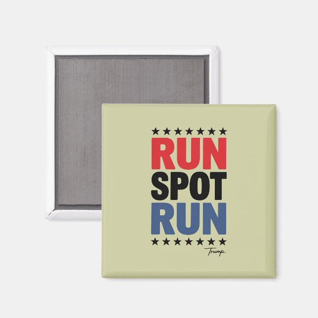 Íman Run Spot Run Trump 2024 (Front/Back)