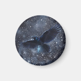 Íman Runa Fehu y el Cuervo de Odín