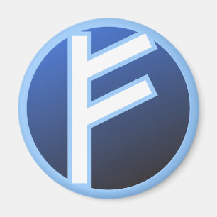 Íman Rune de Fehu Feoh