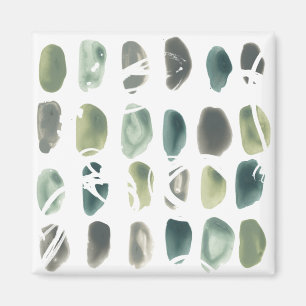 Íman Rune Stone - Verde