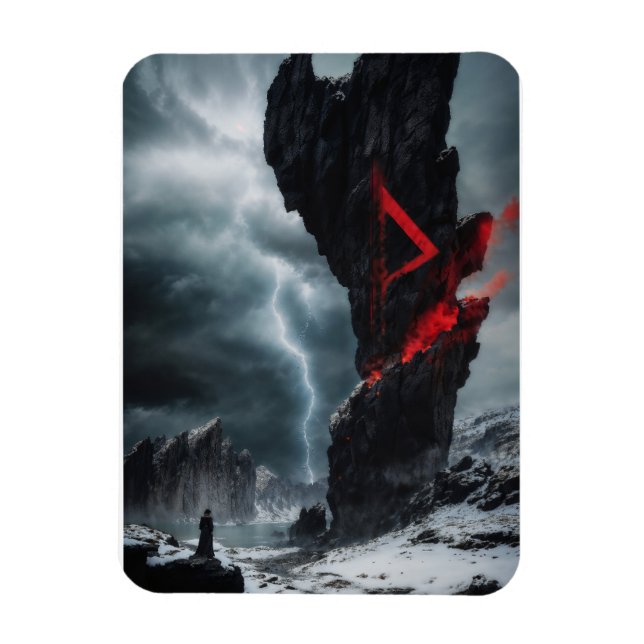 Íman Rune Thurisaz (Vertical)