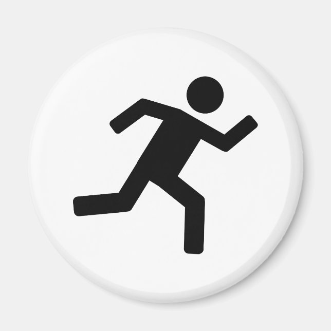 Íman Runner - em execução (Frente)