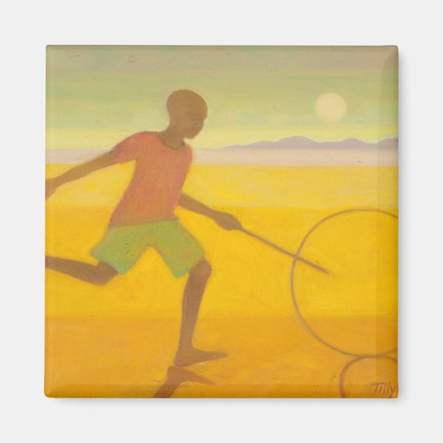 Íman Running Boy 2010 (Frente)