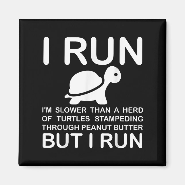Íman Running Motivation Turtle  (Frente)