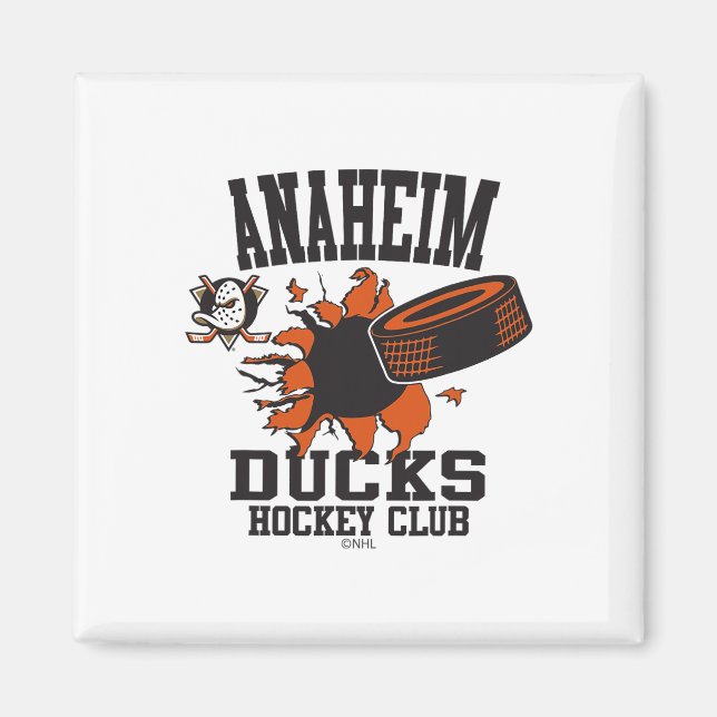 Íman Ruptura de Disco de Hóquei do Anaheim Ducks Licenc (Frente)