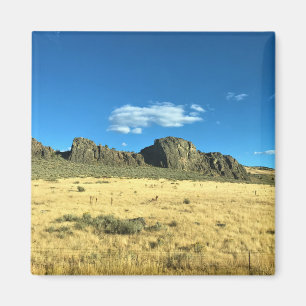 Íman Rural Harney County, Burns, Oregon Canvas Print