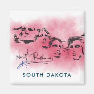 Íman Rushmore South Dacota National Memorial Drake