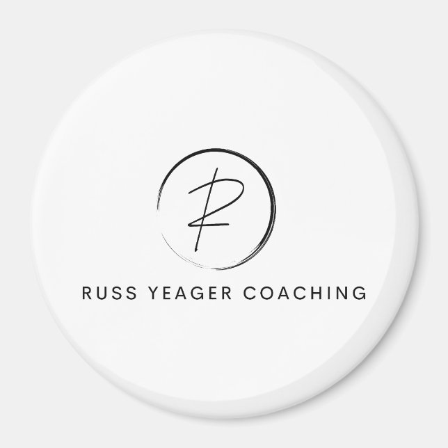 Íman Russ Yeager Coaching Signature Logo (Frente)