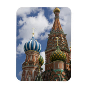 Íman Rússia, Moscou, Praça Vermelha. Basílica de São Ba