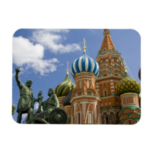 Íman Rússia, Moscou, Praça Vermelha. Basílica de São Ba