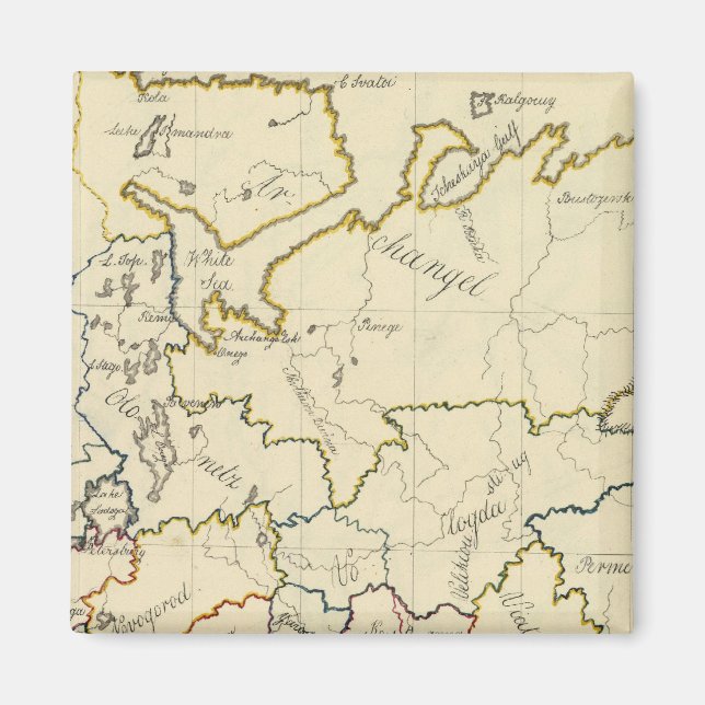 Íman Rússia na Europa 3 (Frente)