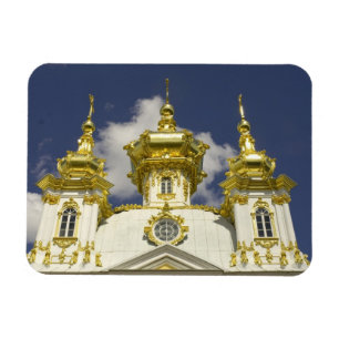 Íman Rússia. Petrodvorets. Palácio Peterhof. Pedro, o 4