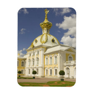 Íman Rússia. Petrodvorets. Palácio Peterhof. Pedro, o 5