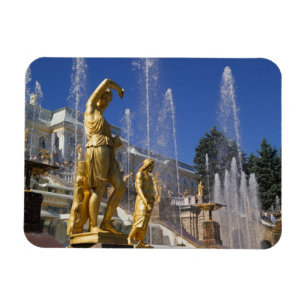 Íman Rússia, São Petersburgo, Estátuas douradas no