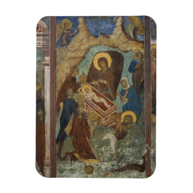 Íman Rússia, Yaroslavl, afresco na Catedral de St. 2 (Vertical)