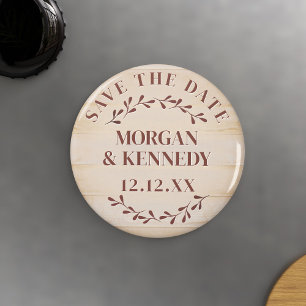 Íman Rustic Change the Date Magnets