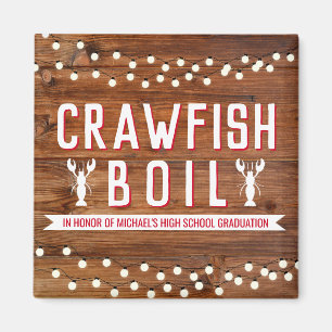 Íman Rustic Crawfish Boil Graduation Party