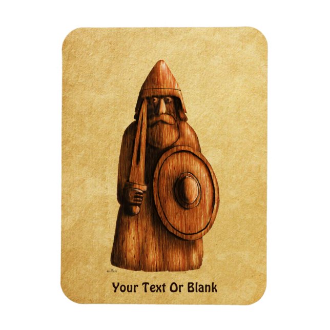 Íman Rustic Viking (Vertical)