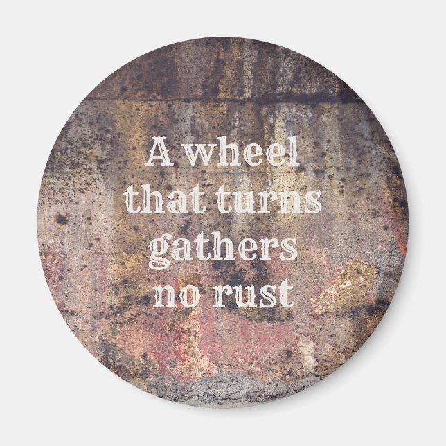 Íman Rusty metal (Frente)