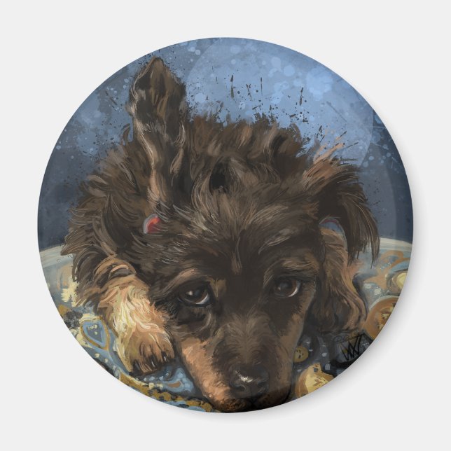 Íman Rusty o Poodle (Frente)