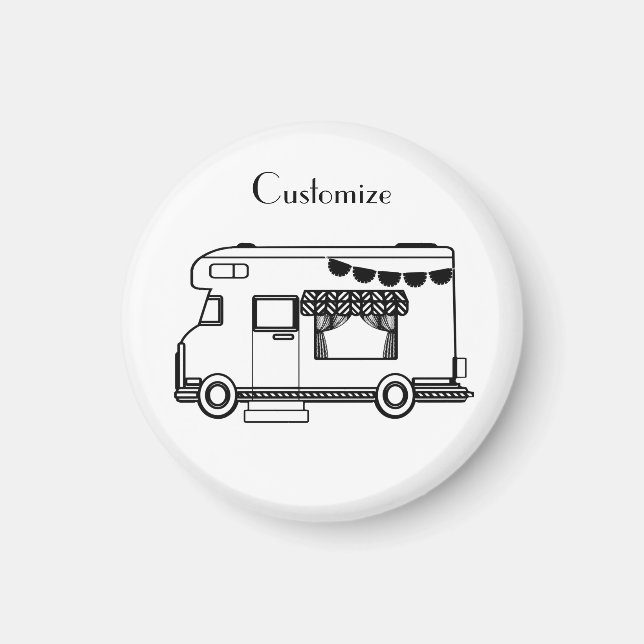 Íman RV Camper Caravan Thunder_Cove   (Frente)