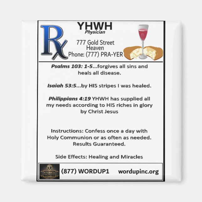 Íman Rx-YHWH (Frente)