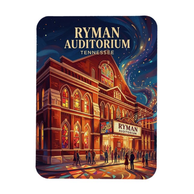 Íman Ryman Auditorium Tennessee (Vertical)